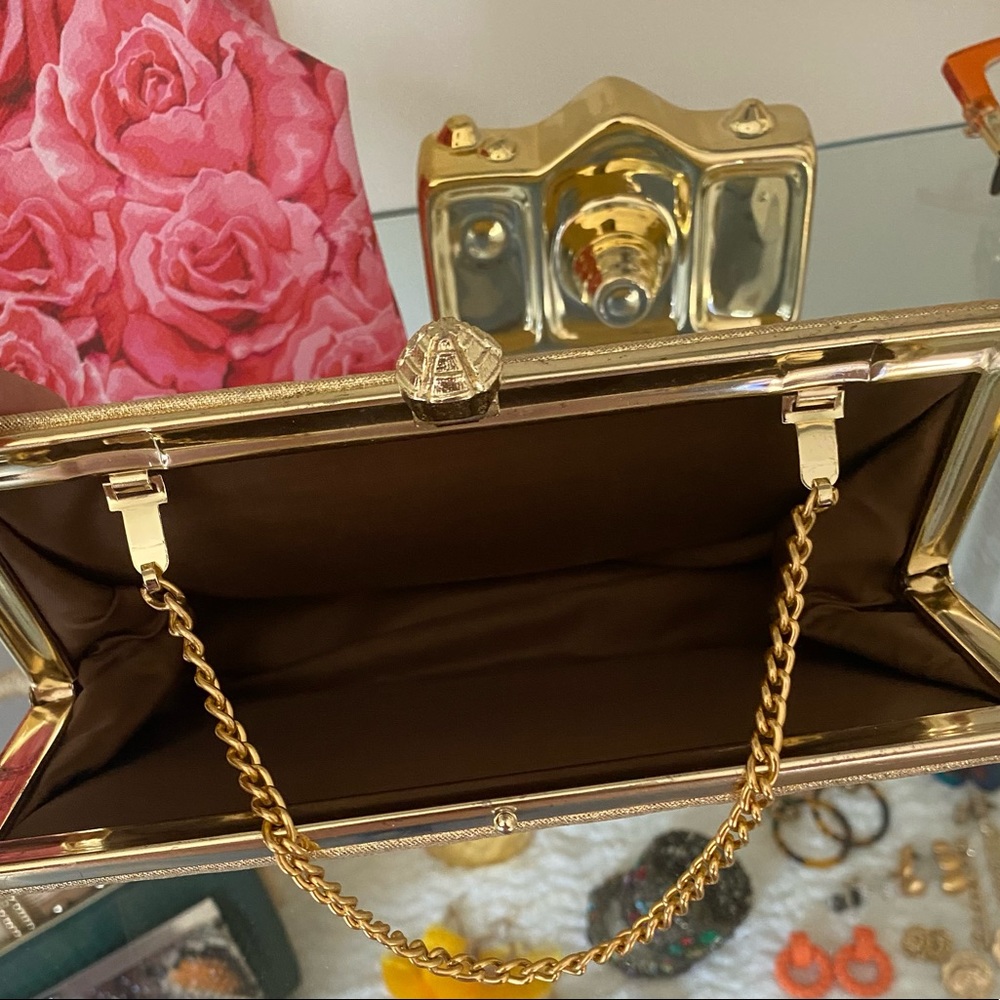 Gold Clutch Purse